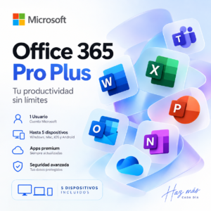 Microsoft Office 365 Pro Plus (5 PC)