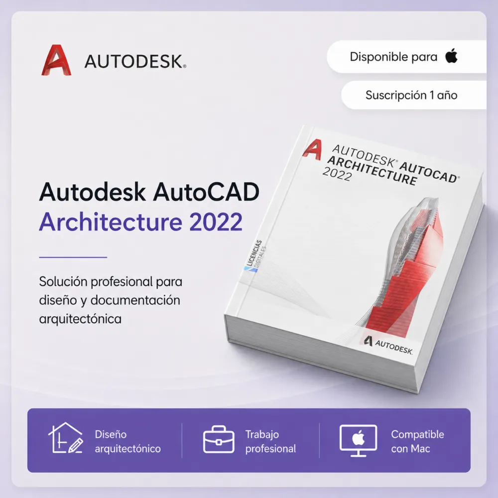 AutoCAD 2022 Mac - Suscripción 1 año
