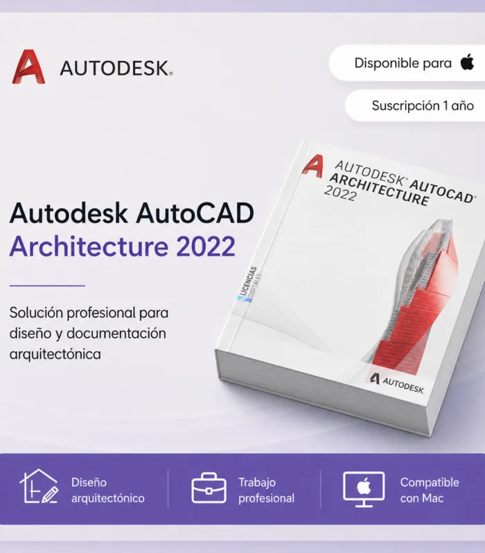 AutoCAD 2022 Mac - Suscripción 1 año