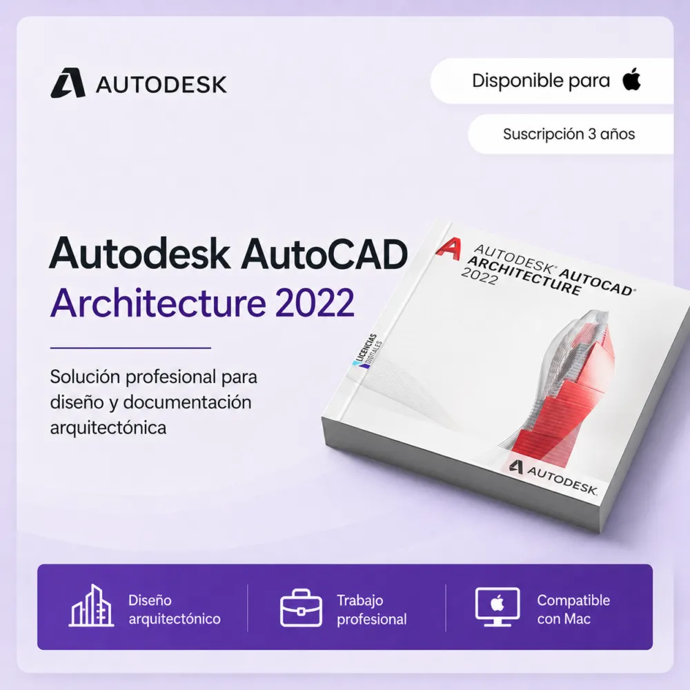 AutoCAD 2022 Mac - Suscripción 3 años