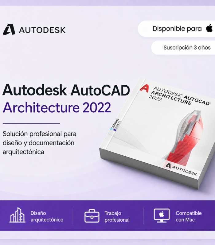AutoCAD 2022 Mac - Suscripción 3 años