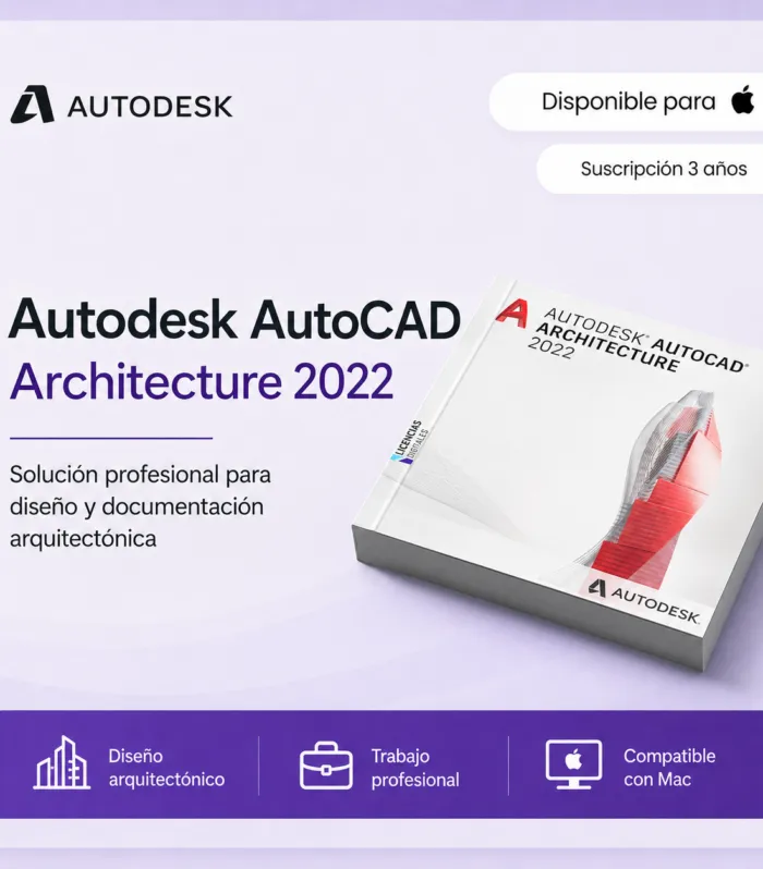 AutoCAD 2022 Mac - Suscripción 3 años