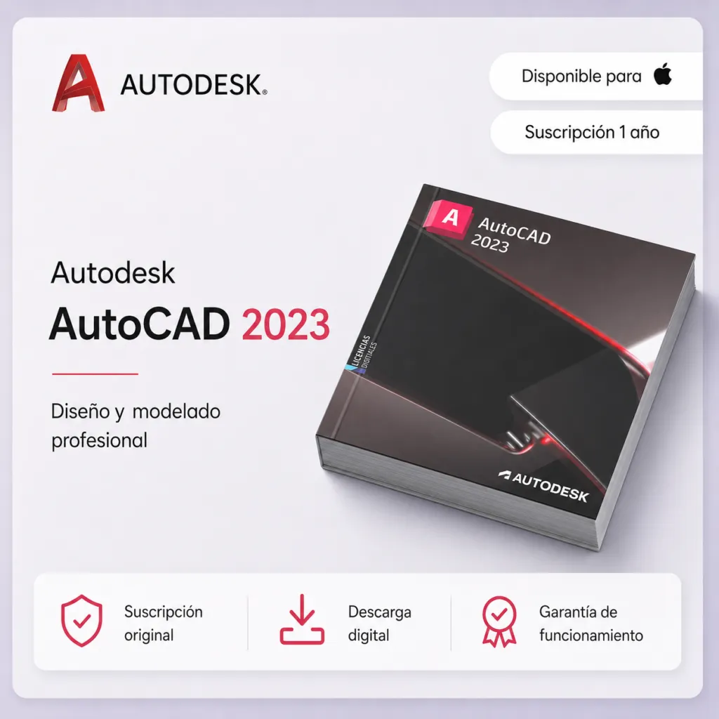 AutoCAD 2023 Mac - Suscripción 1 año