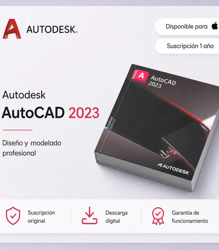 AutoCAD 2023 Mac - Suscripción 1 año