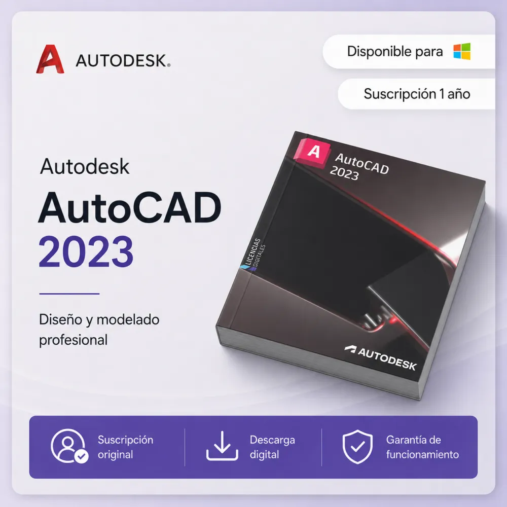 AutoCAD 2023 - Suscripción 1 año