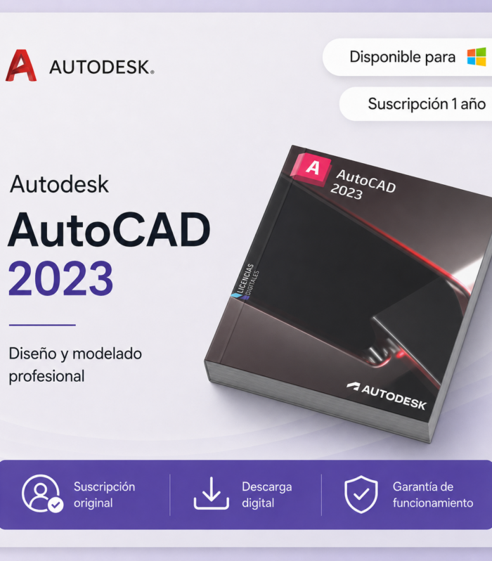 AutoCAD 2023 - Suscripción 1 año