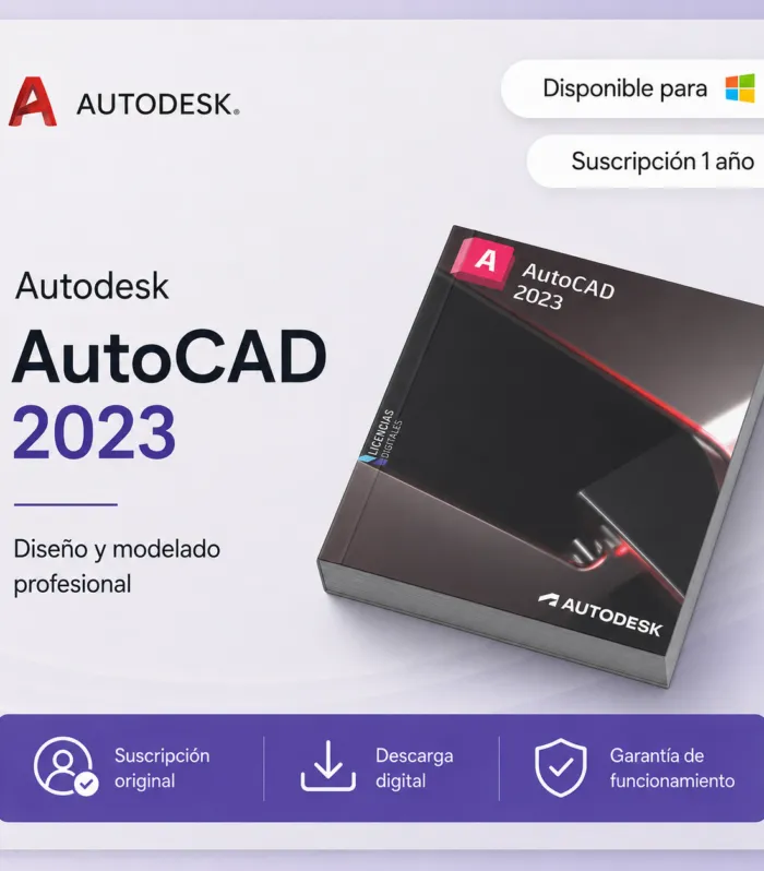 AutoCAD 2023 - Suscripción 1 año