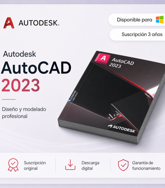 AutoCAD 2023 - Suscripción 3 años