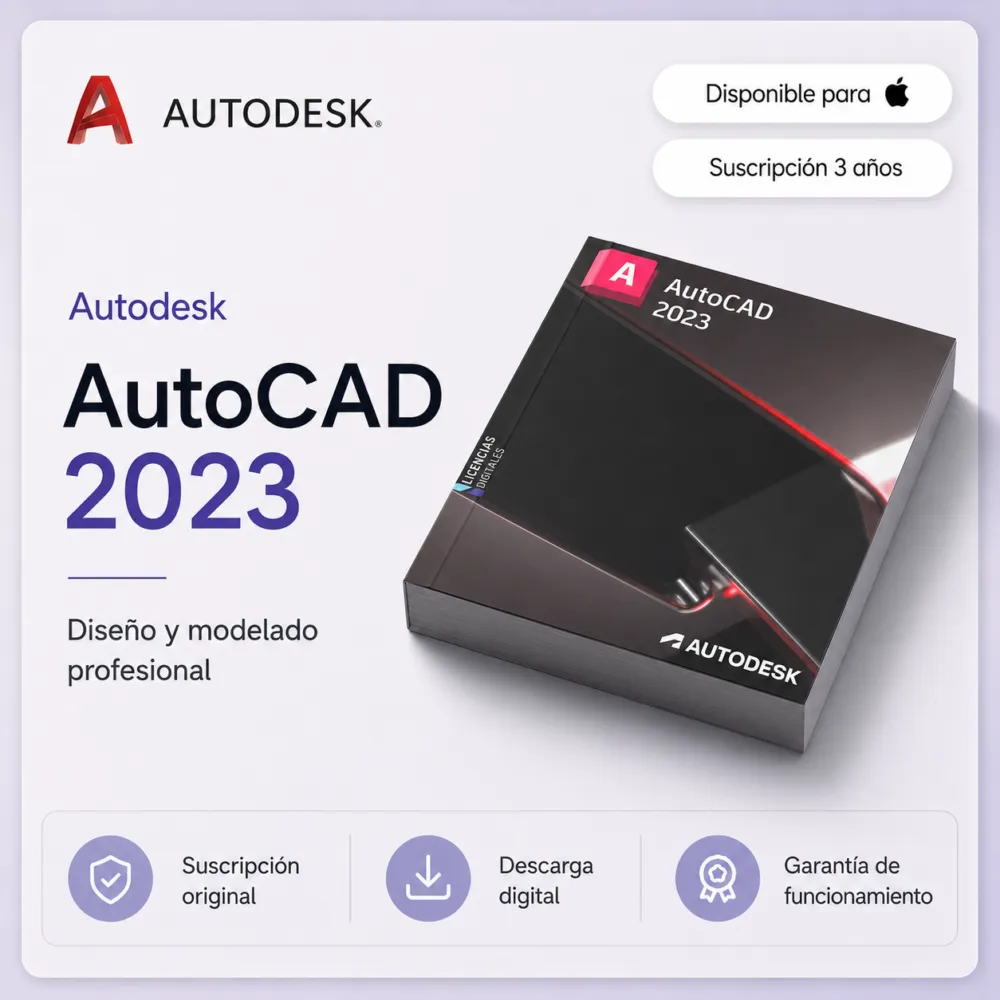 AutoCAD 2023 Mac - Suscripción 3 años