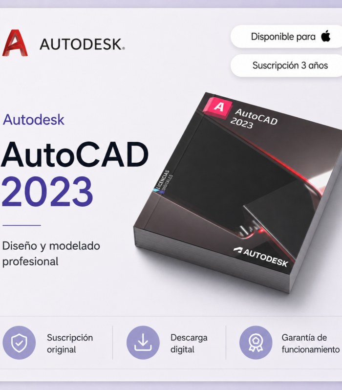 AutoCAD 2023 Mac - Suscripción 3 años
