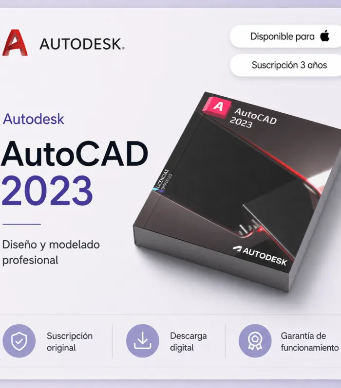 AutoCAD 2023 Mac - Suscripción 3 años