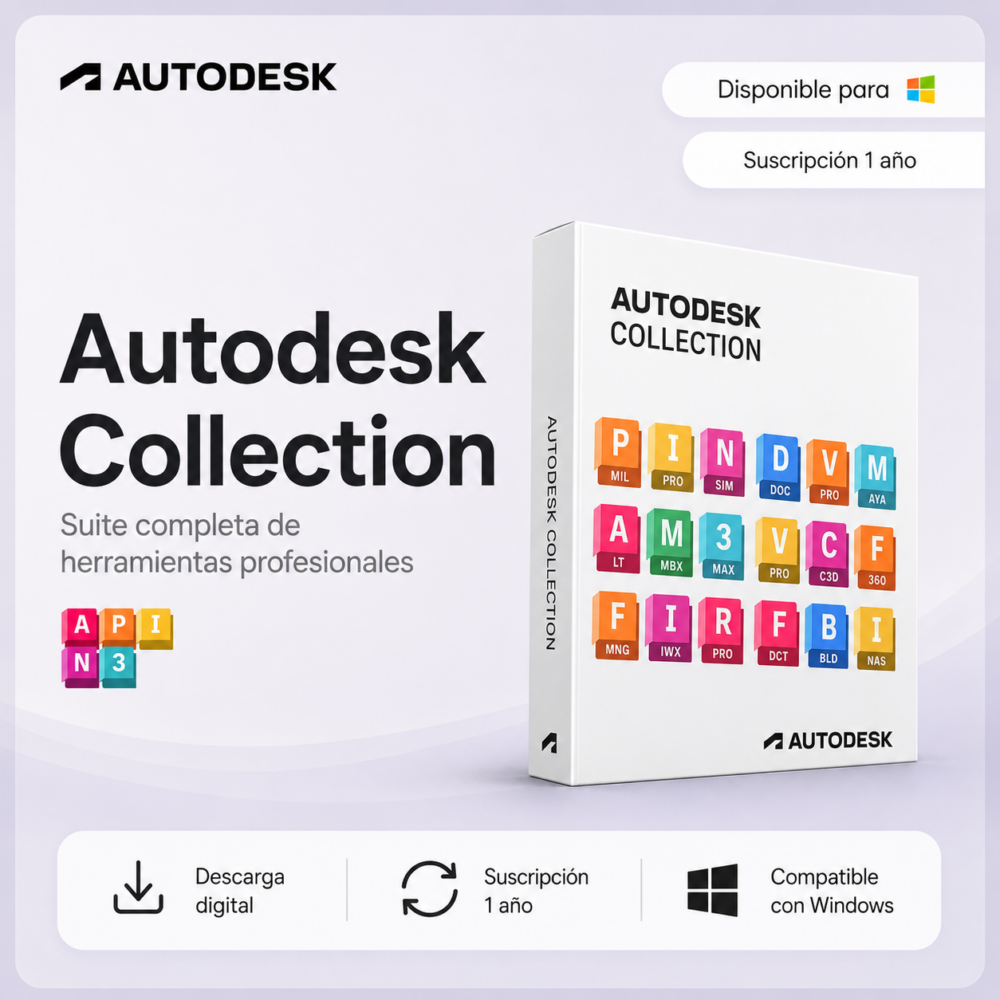 Autodesk All Apps - Suscripción 1 año