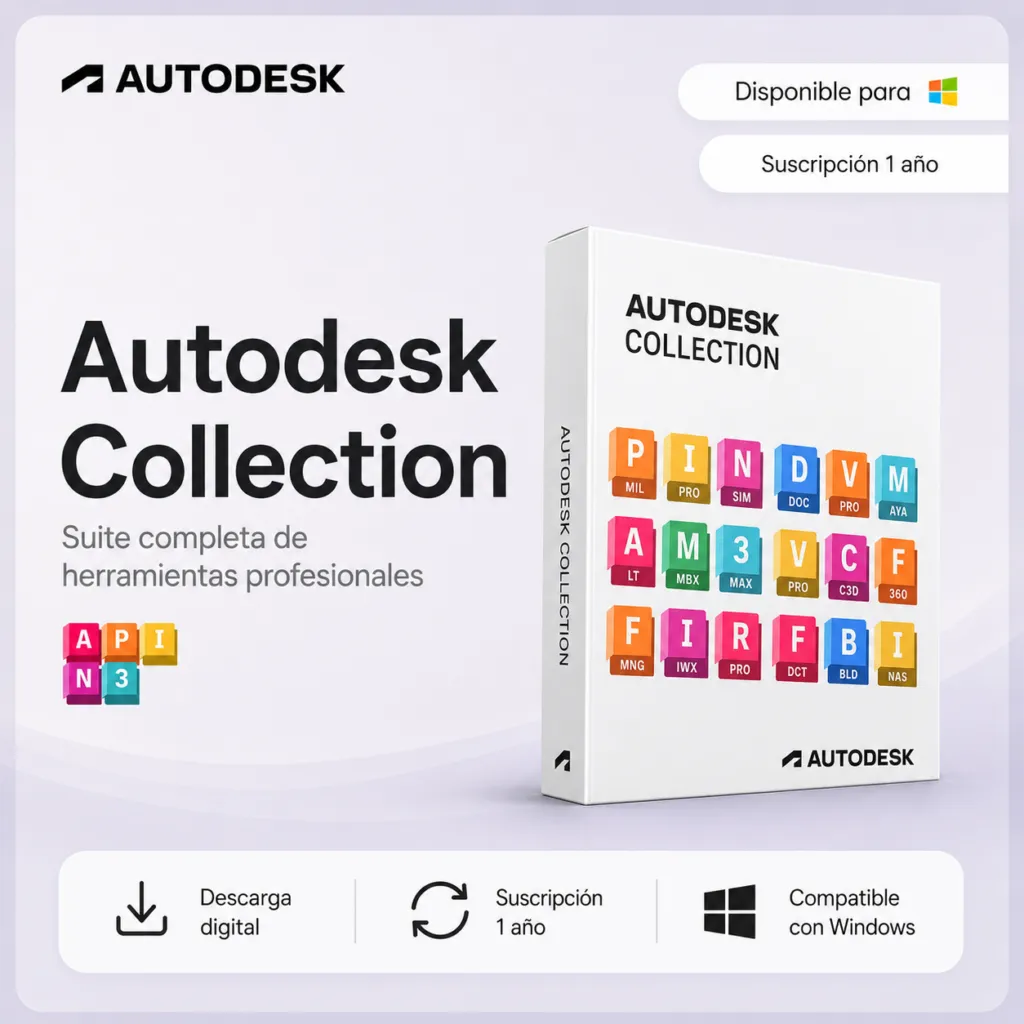 Autodesk All Apps - Suscripción 1 año