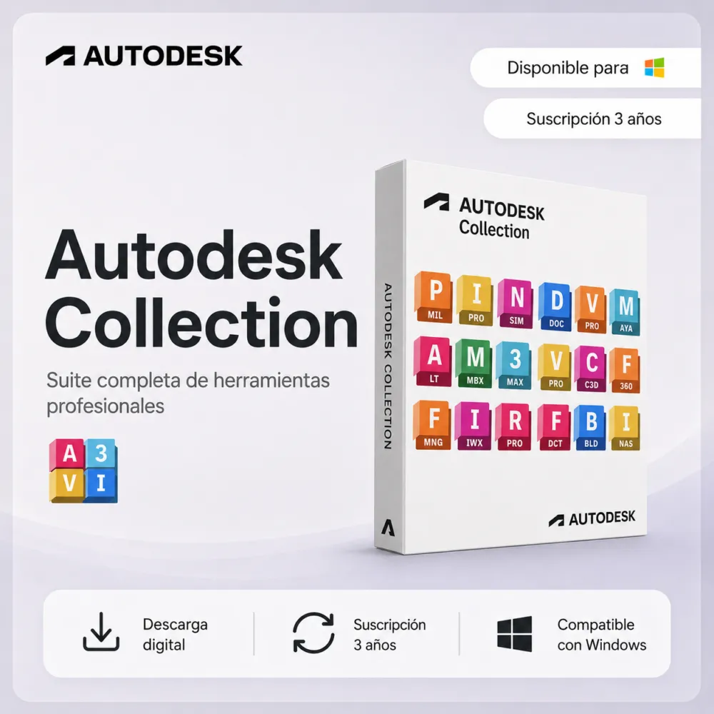 Autodesk All Apps - Suscripción 3 años