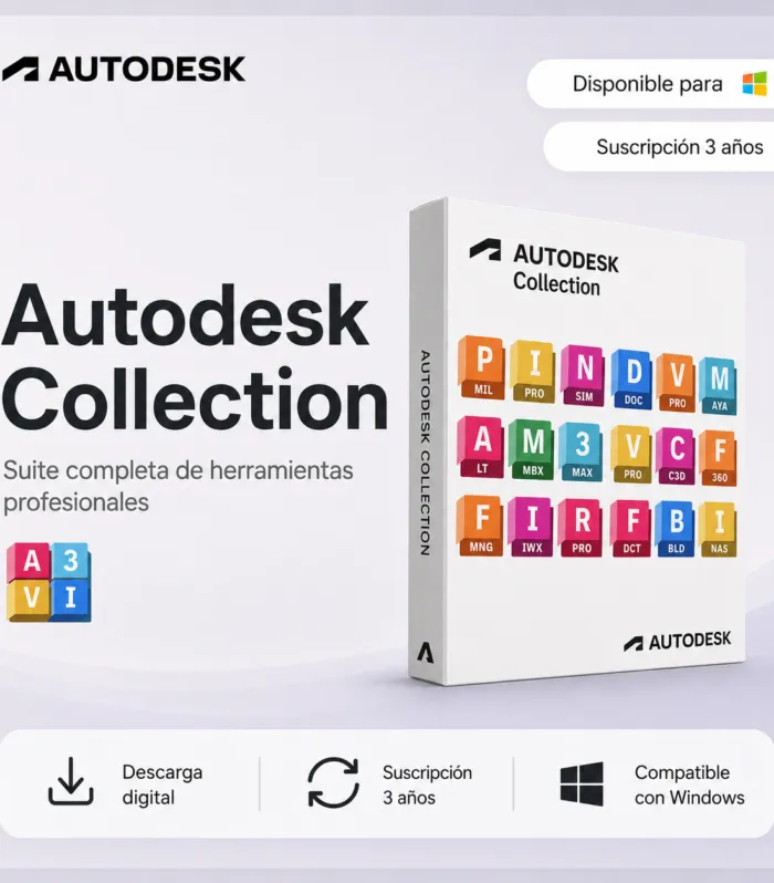 Autodesk All Apps - Suscripción 3 años