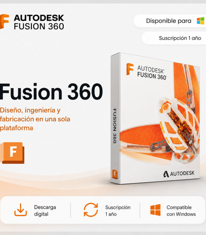 Autodesk Fusion 360 - Suscripción 1 año