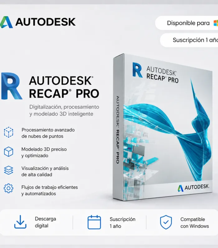 Autodesk ReCap Pro 2024 - Suscripción 1 año