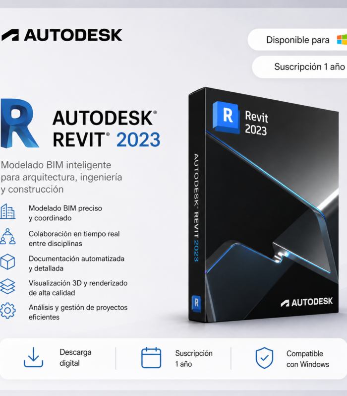 Autodesk Revit 2023 - Suscripción 1 año