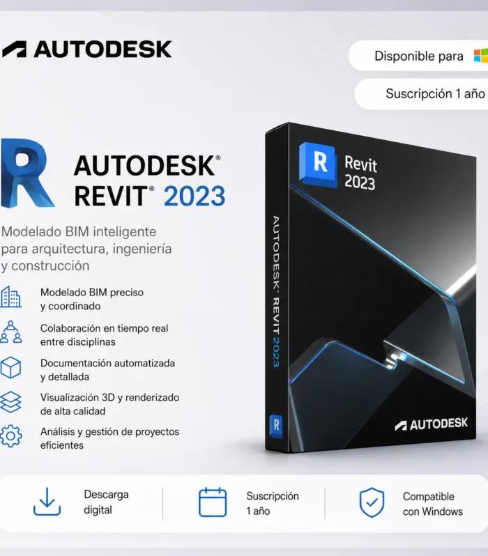 Autodesk Revit 2023 - Suscripción 1 año