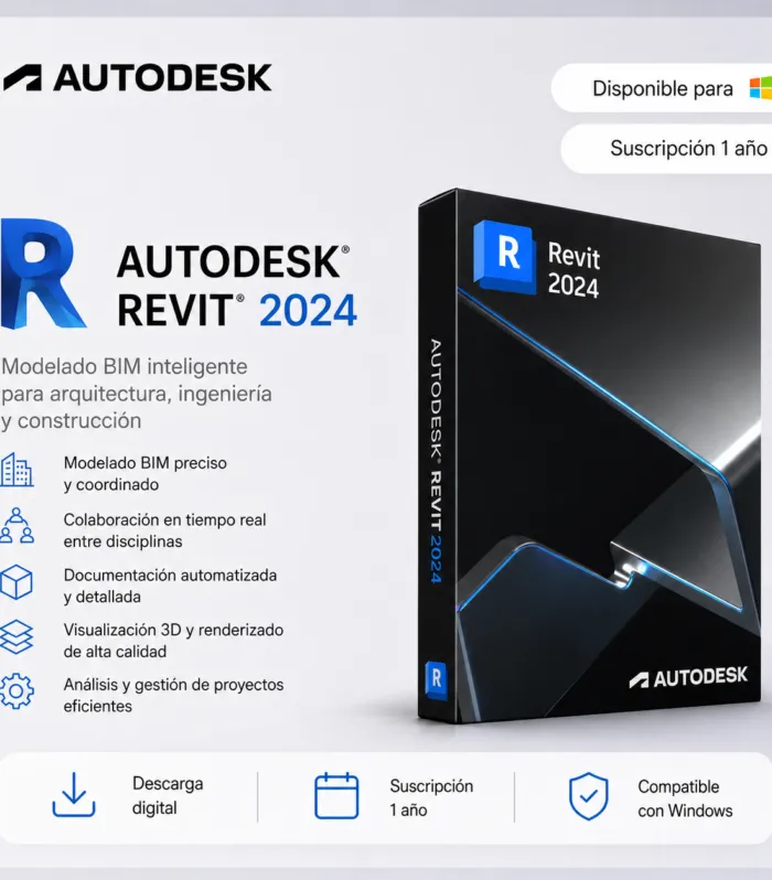 Autodesk Revit 2024 - Suscripción 1 año
