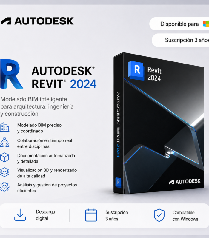Autodesk Revit 2024 - Suscripción 3 años