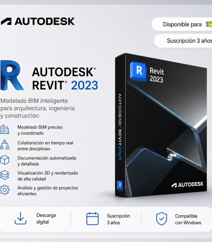 Autodesk Revit 2023 - Suscripción 3 años