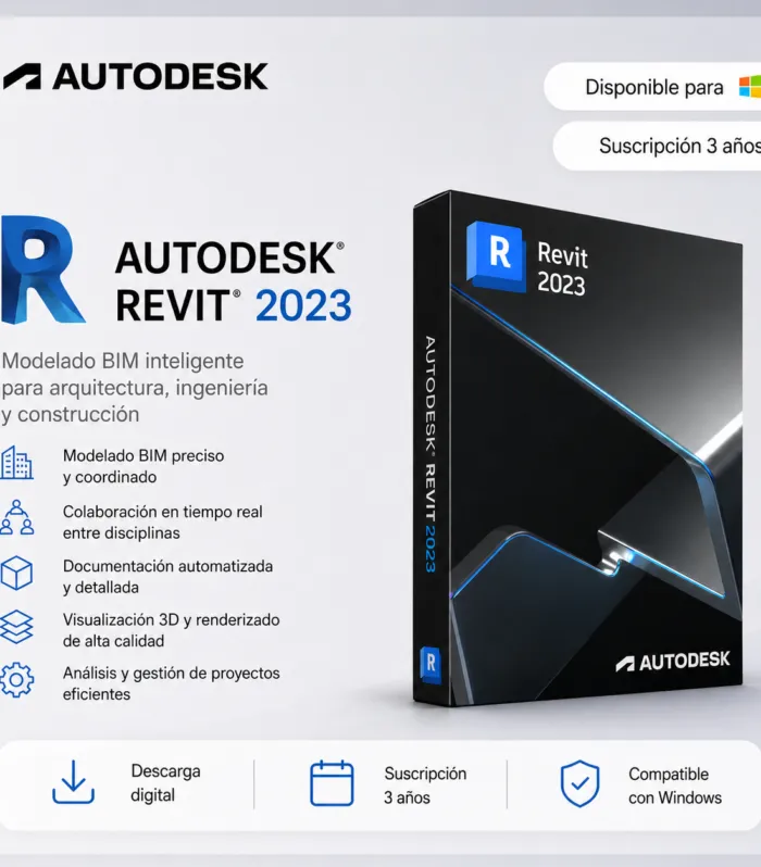 Autodesk Revit 2023 - Suscripción 3 años