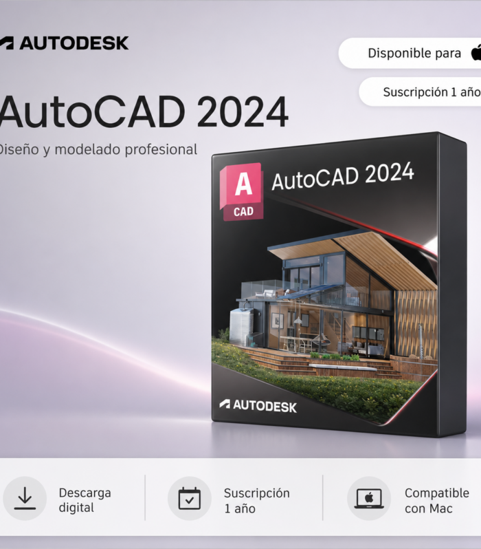 AutoCAD 2024 Mac - Suscripción 1 año