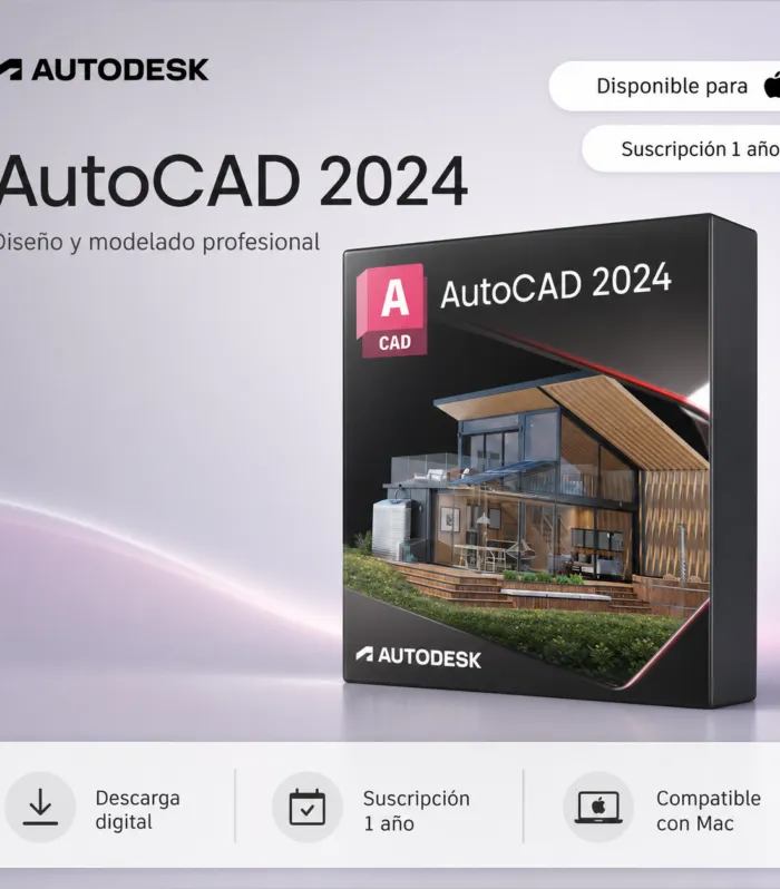 AutoCAD 2024 Mac - Suscripción 1 año