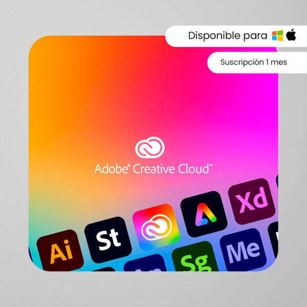 Adobe Creative Cloud - 1 mes