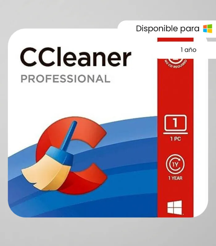 CCleaner Professional 2024 1 PC 1 Año