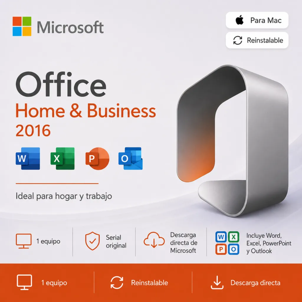 Office Mac 2016 Home and Business