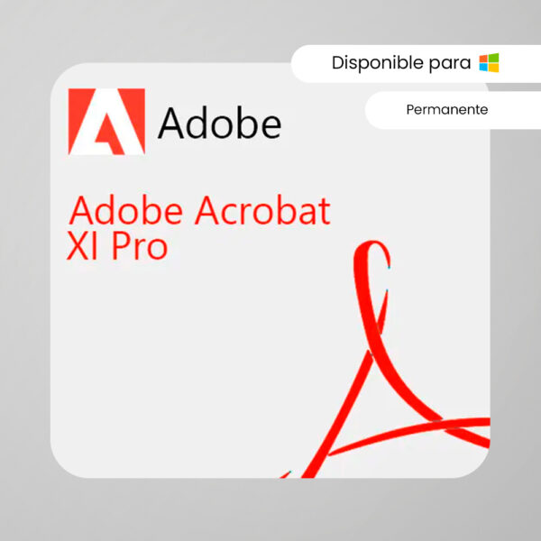 Adobe Acrobat XI Pro WINDOWS