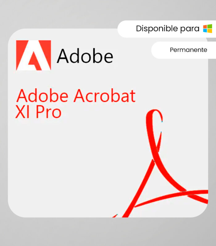 Adobe Acrobat XI Pro WINDOWS