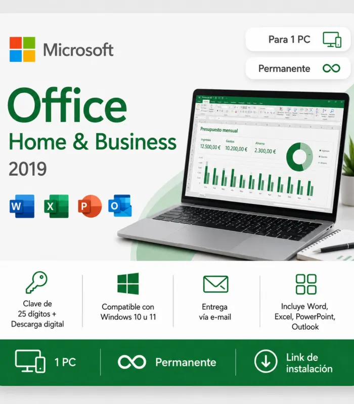Microsoft Office 2019 Home and Business