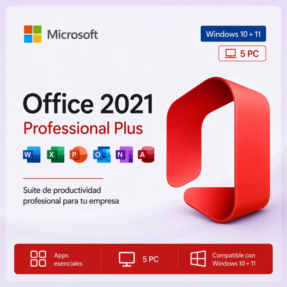 Microsoft Office 2021 Professional Plus 5 PC