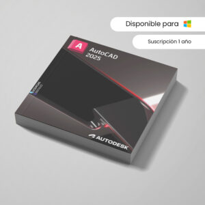 AutoCAD 2025 - Suscripción 1 año