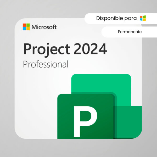 Microsoft Project 2024 – Licencia Digital Perpetua