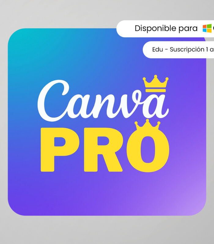 Canva Edu Pro – Suscripción 1 año