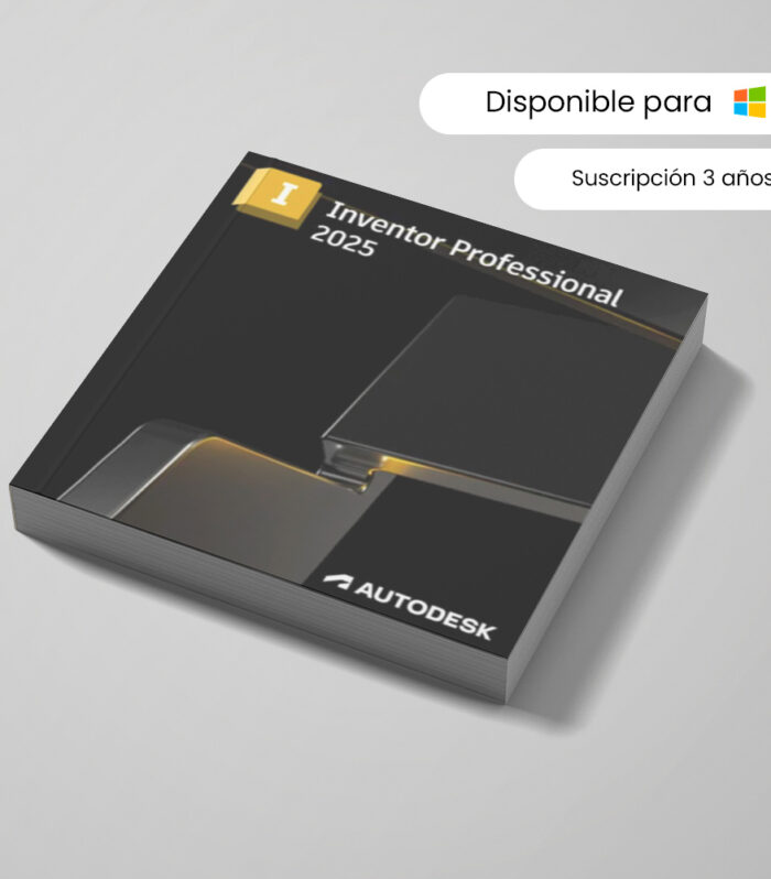 Inventor Professional 2025 – Suscripción 3 años | Multilenguaje | Garantía Total