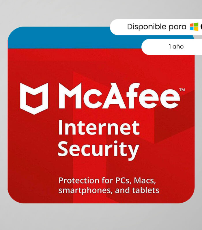 McAfee Internet Security 2024 10 Dispositivos 1 Año