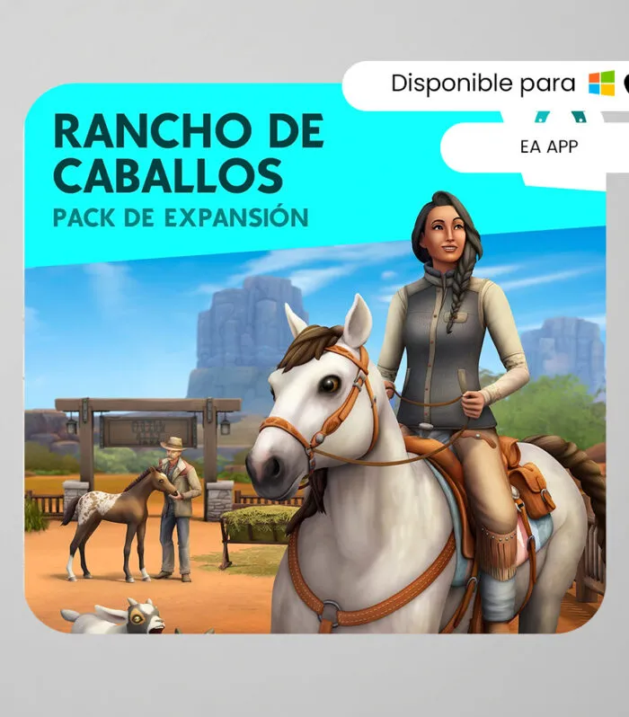 Los Sims 4: Rancho de caballos (Pack de expansión)
