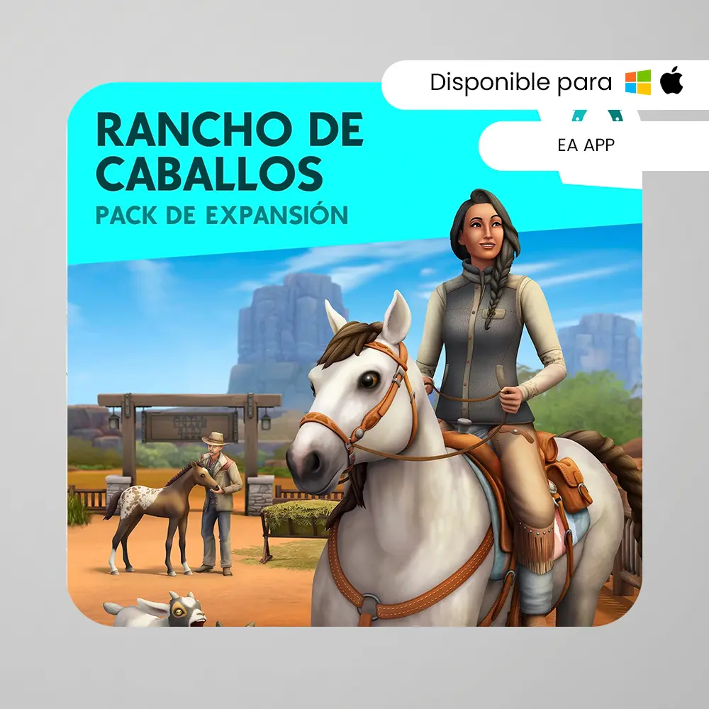 Los Sims 4: Rancho de caballos (Pack de expansión)