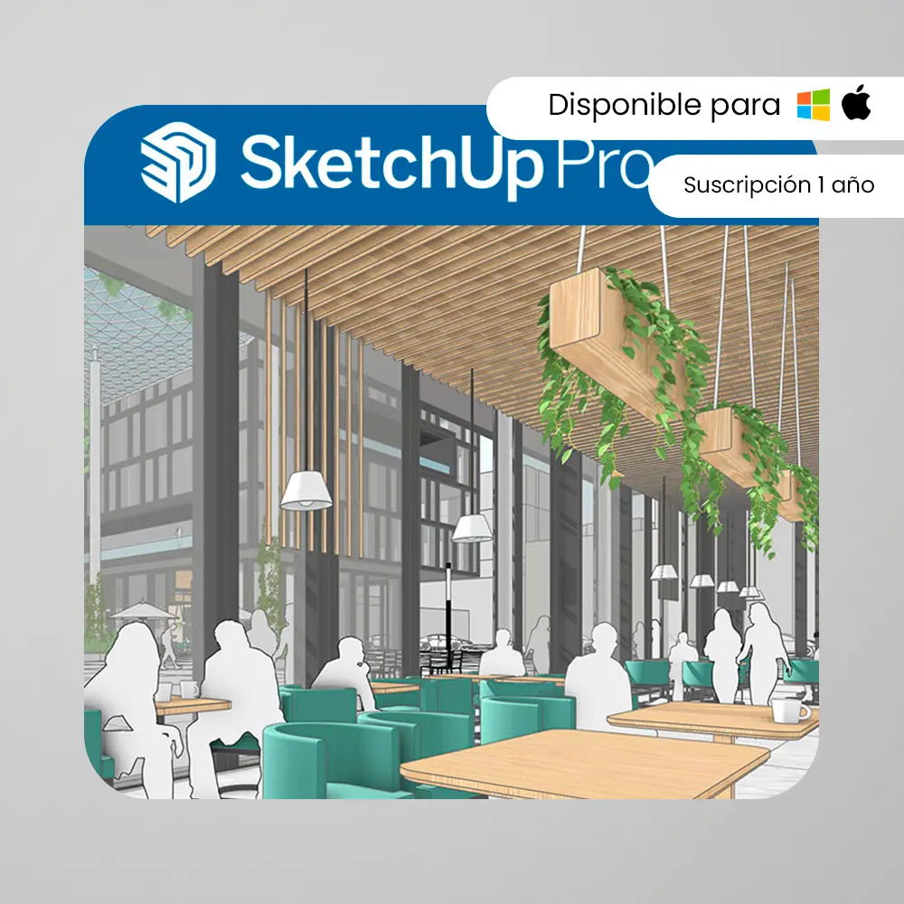 SketchUp – Suscripción Anual | Multilenguaje | Garantía Total
