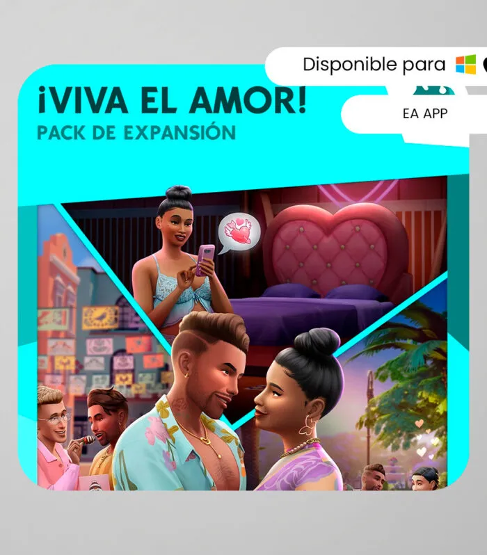 Los Sims 4: ¡Viva el amor! (Pack de expansión)