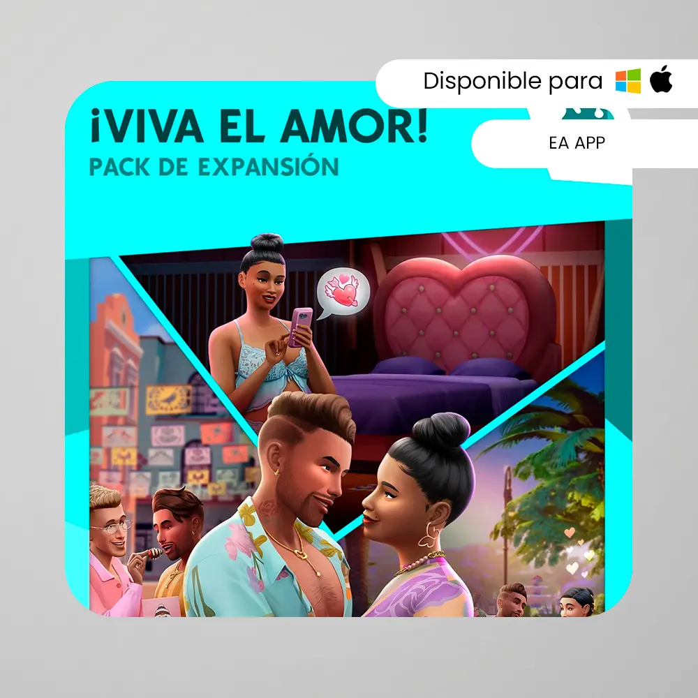 Los Sims 4: ¡Viva el amor! (Pack de expansión)