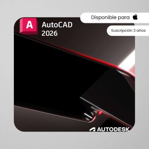 AutoCAD 2026 Mac – Suscripción 3 años | Multilenguaje | Garantía Total