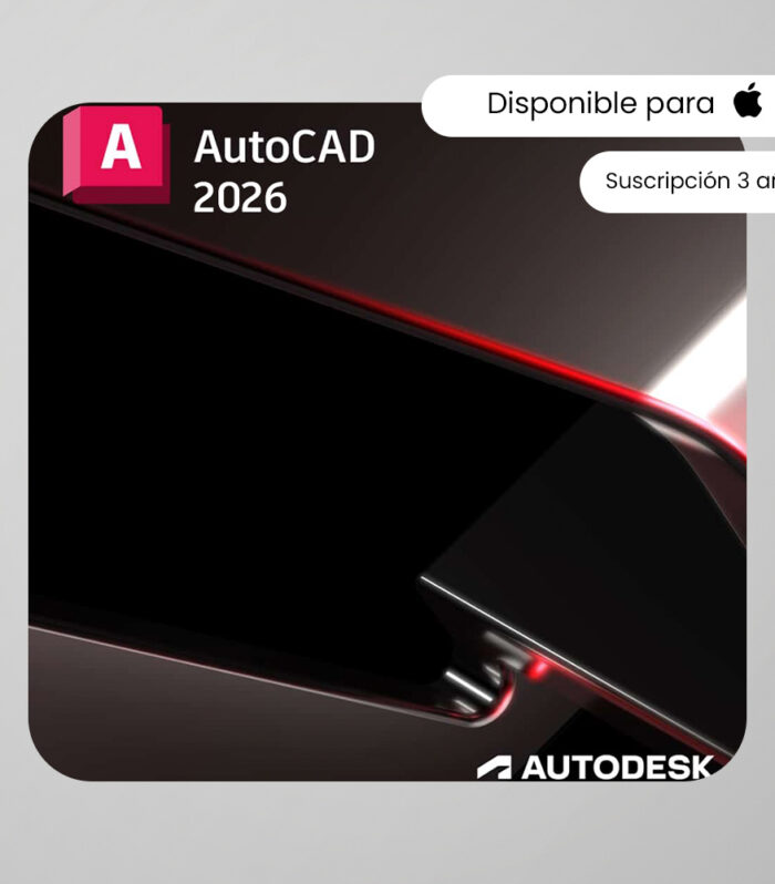 AutoCAD 2026 Mac – Suscripción 3 años | Multilenguaje | Garantía Total
