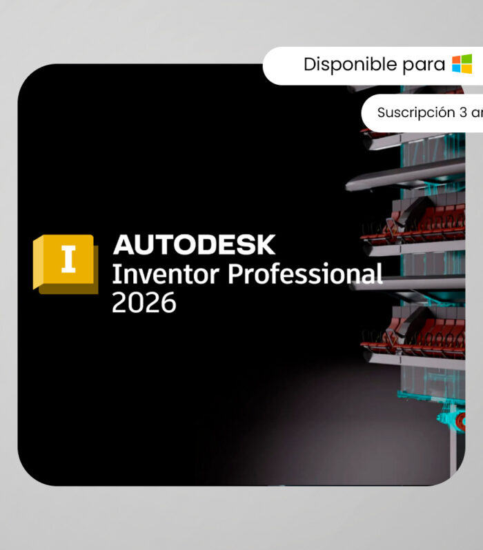 Inventor Professional 2026 – Suscripción 3 años | Multilenguaje | Garantía Total