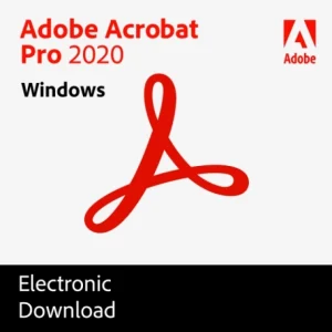 Adobe Acrobat Pro 2020 – Licencia Permanente para Windows